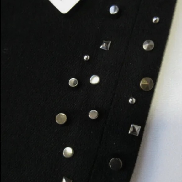 AG Adriano Goldschmied Isabelle High Rise Straight Leg Black Meteor Shower NEW - Picture 5 of 15